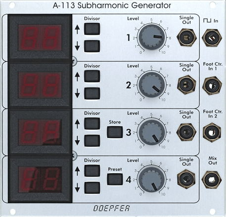 A113 Front Panel